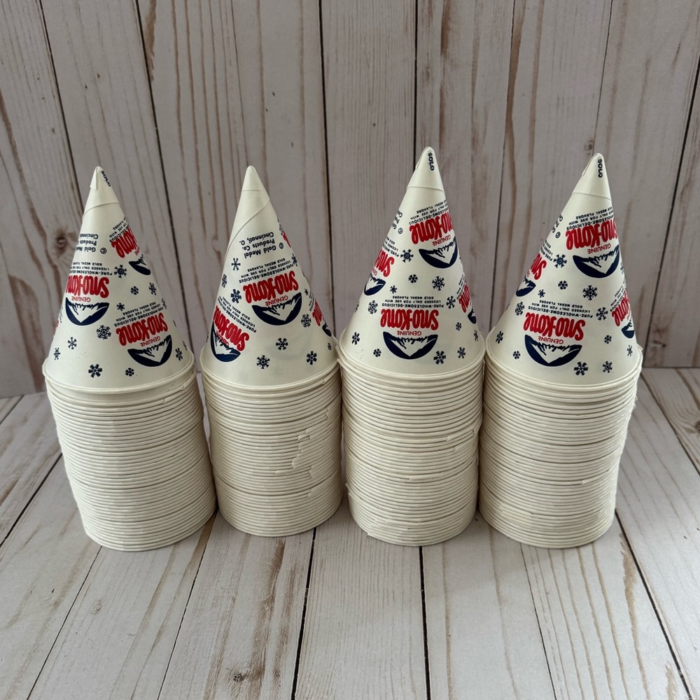 170 Gold Medal Sno-Kone cups